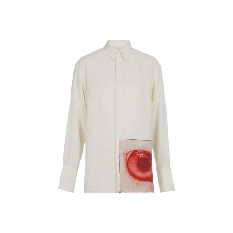 Ferragamo Shirts Men White-0