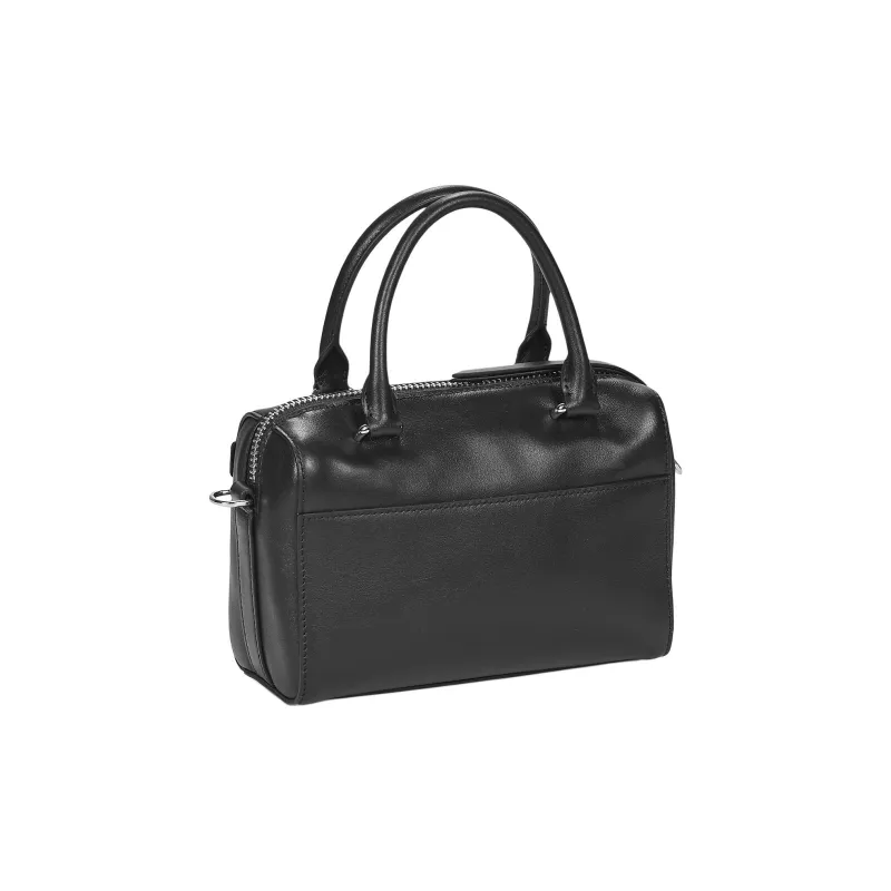 Lancaster Cow Leather Handbag Women's Black-2