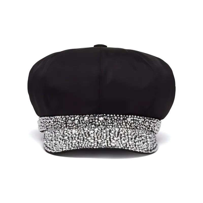 PRADA 2010s Rhinestone embellished Cap-0