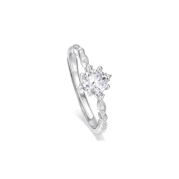 KADER 925 Sterling Silver Rings Women's Silver