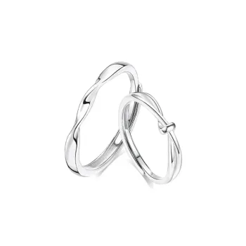 Asia Star Sterling Silver Rings Unisex