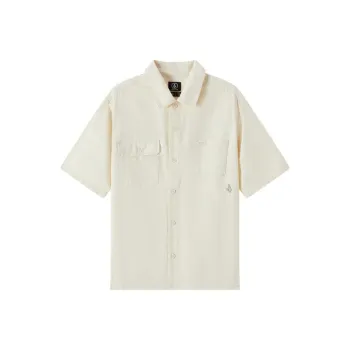 VOLCOM Shirts Men Khaki