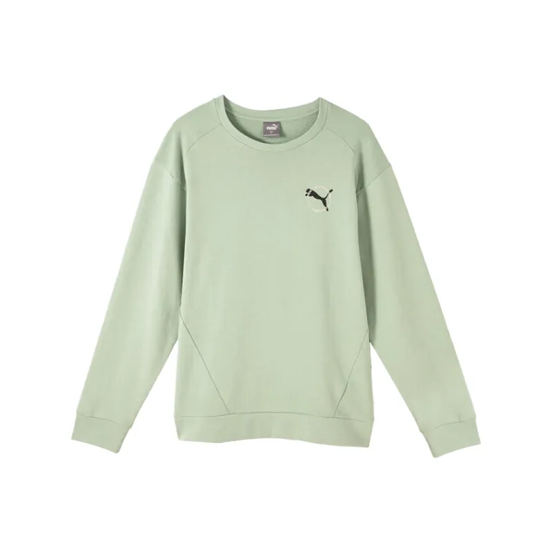 PUMA BETTER SPORTSWEAR Sweatshirt Men's Mist Green-0