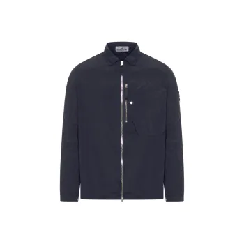 STONE ISLAND Logo Patch Overshirt
