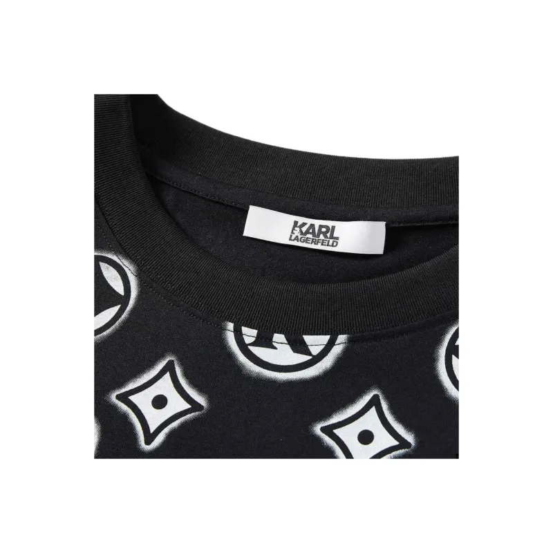 KARL LAGERFELD SS25 T Shirt Men's Black-1