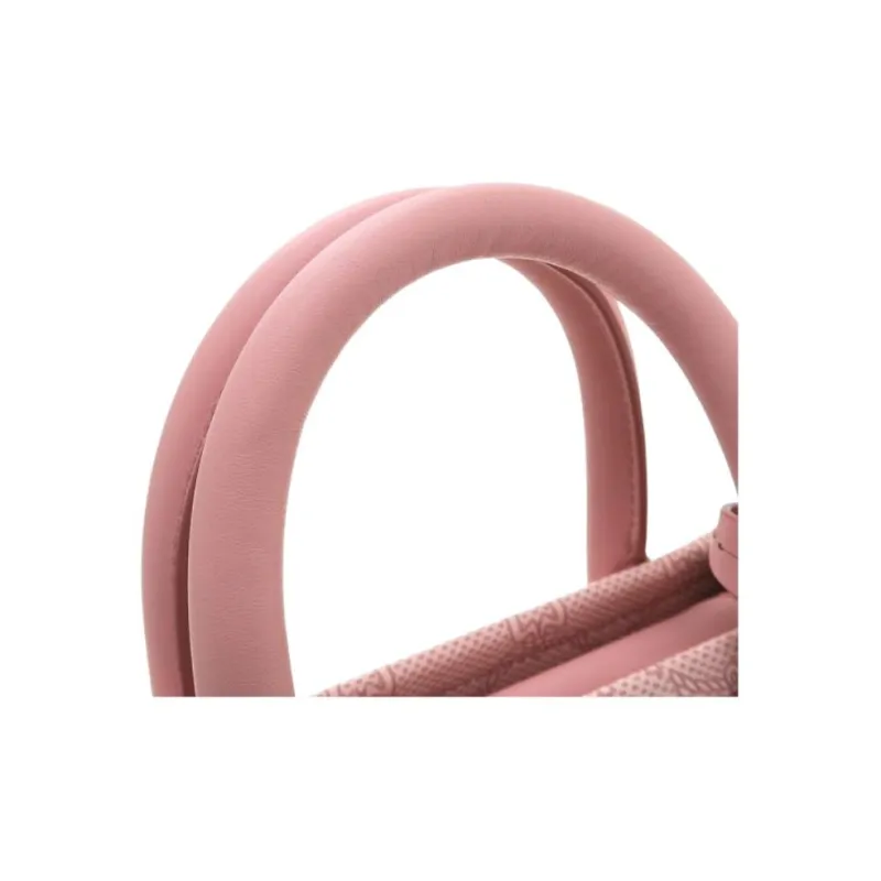 MCM Leather Tote Bag, Shopping Bag, Crossbody Bag, Handbag Trumpets Women's Cherry Blossom Pink-2