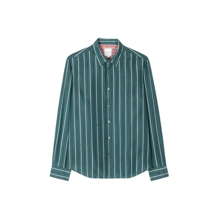 Paul Smith Shirts Men Green-0