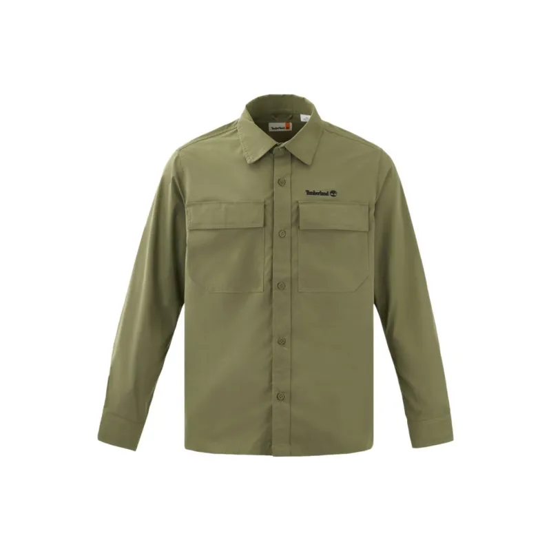 Timberland Shirt Unisex Khaki Green-0