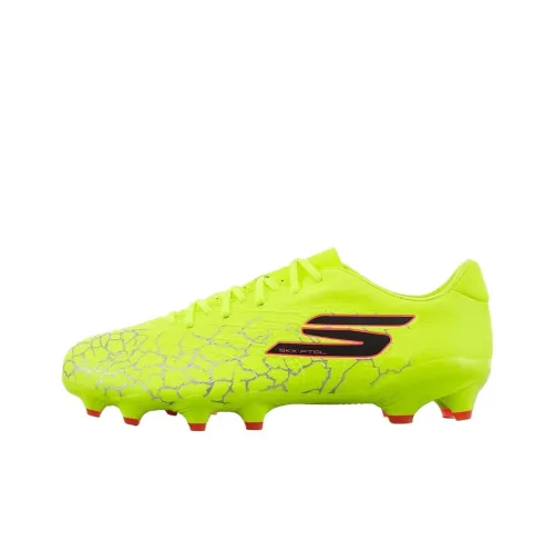 Skechers SKX_01 Gold Soccer Shoes Men's Yellow Green