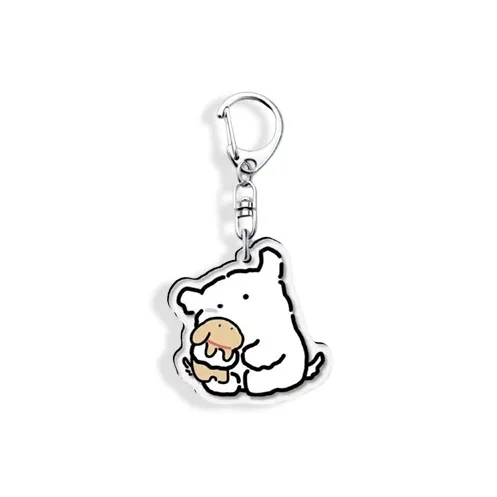 LuluCanaan Acrylic Keychains Unisex-4