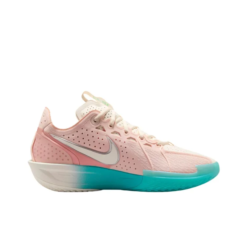 Nike G.T. Cut 3 Slip Resistant And Breathable Low Top Basketball Shoes Unisex Pink-1