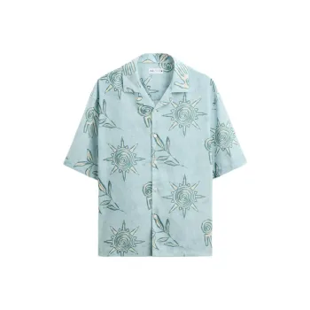 ZARA Shirts Men Sky Blue