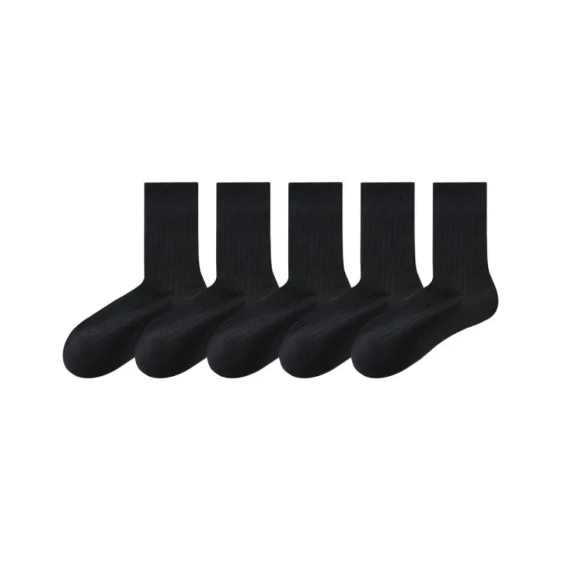 Temooues Mid Calf Socks Men's Combo Set-13