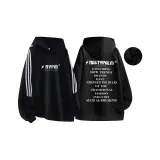 Black & White Fleece-Lined