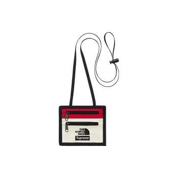 Supreme THE NORTH FACE FW18 Canvas Bag, Card Holder, Shoulder Bag, Crossbody Bag, Coin Purse Regular Unisex White