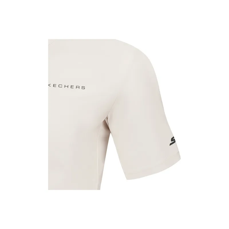 Skechers Comfort Sports Series Polo Shirt Men's White Sand-3