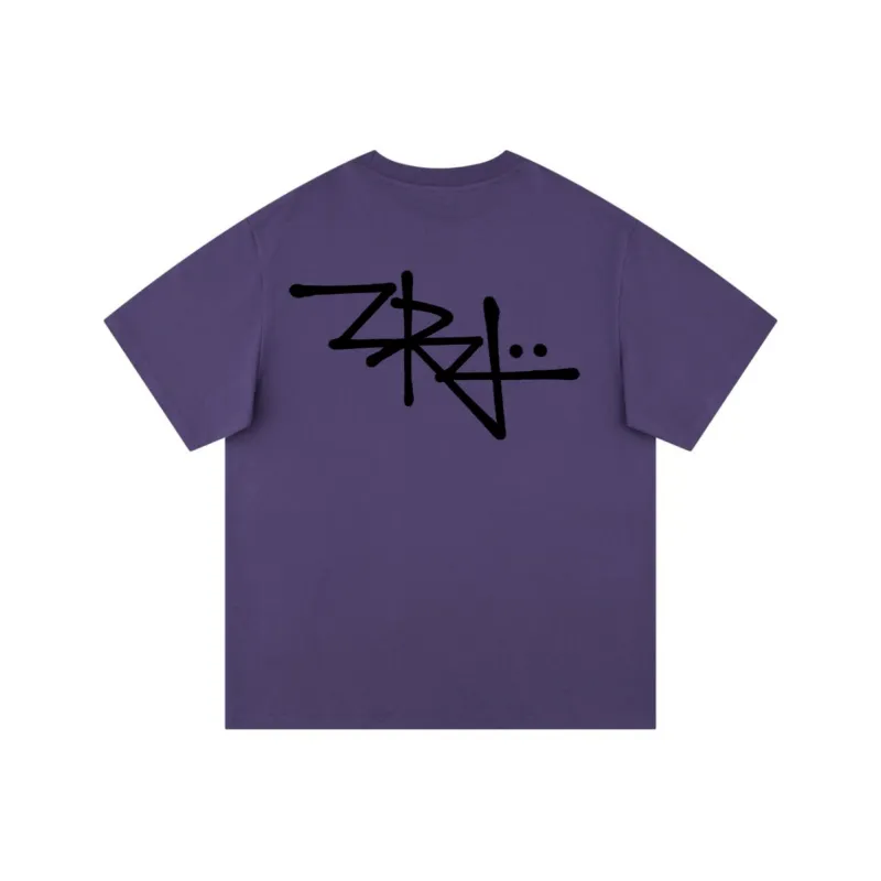 ZRZV T Shirts Unisex Purple-1