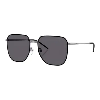 EMPORIO ARMANI Irregular Shape Sunglasses Unisex Silver