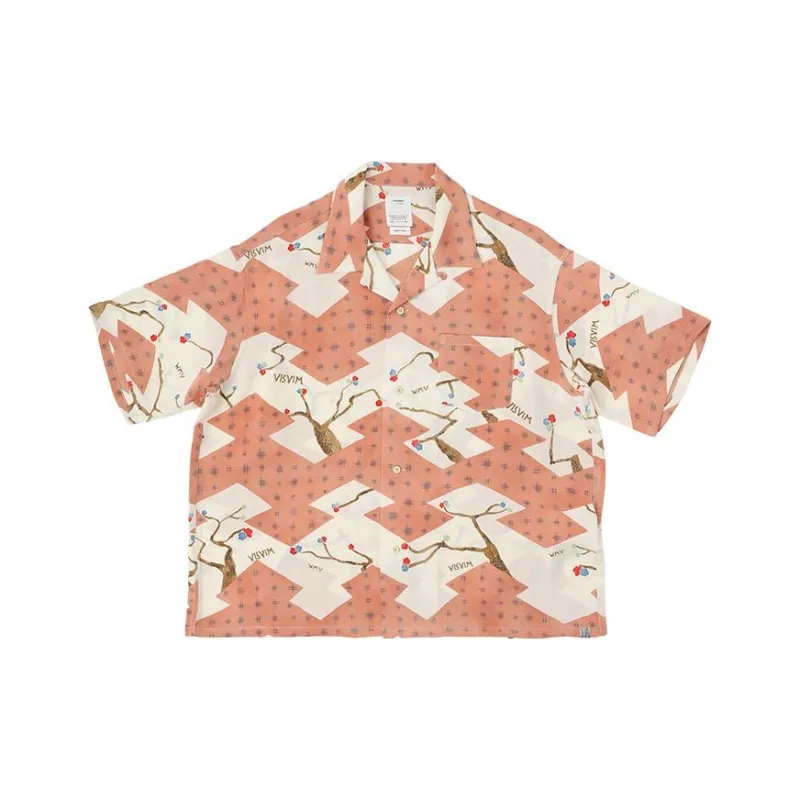 Visvim Crosby Short Sleeve Silk Shirt-4