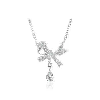 Zhou Jifeng S925 Silver Good Luck Necklace Women's