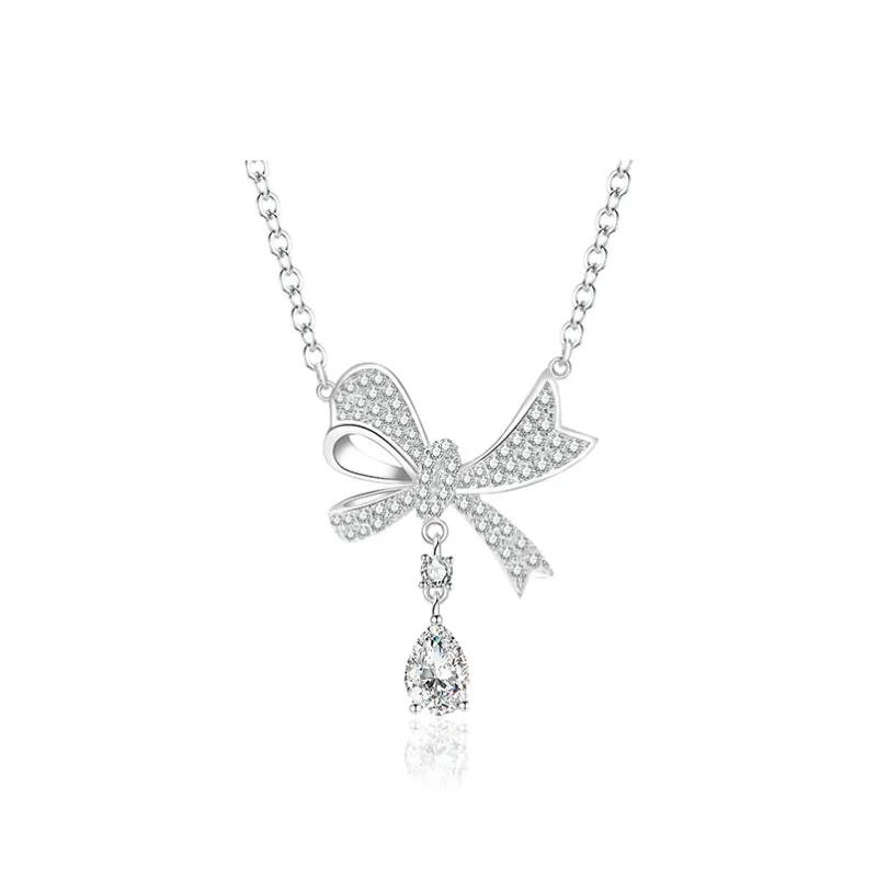 Zhou Jifeng S925 Silver Good Luck Necklace Women's-0
