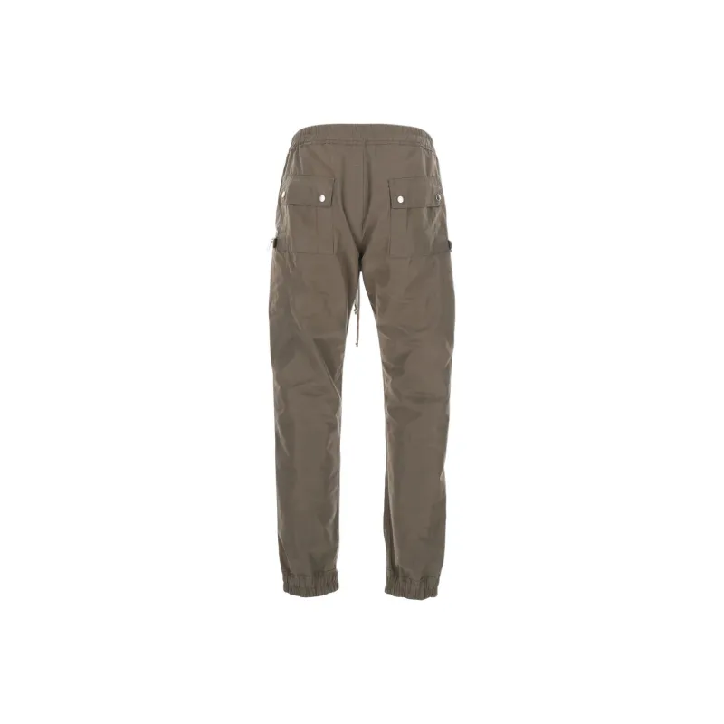 RICK OWENS Bauhaus Zip Detailed Cargo Trousers-1