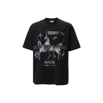FIRE 2 COLD EGO T Shirts Unisex Faded Black
