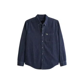 Abercrombie＆Fitch Shirt Men's Blue