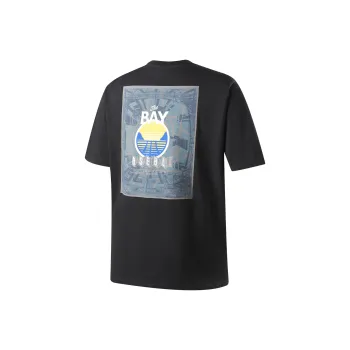 NBA Golden State Warriors SS25 T Shirt Unisex Black