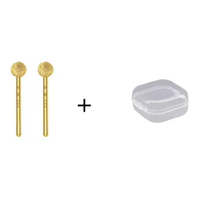 EAR PARTNER S 999 Fine Silver Stud Earrings Women's-6