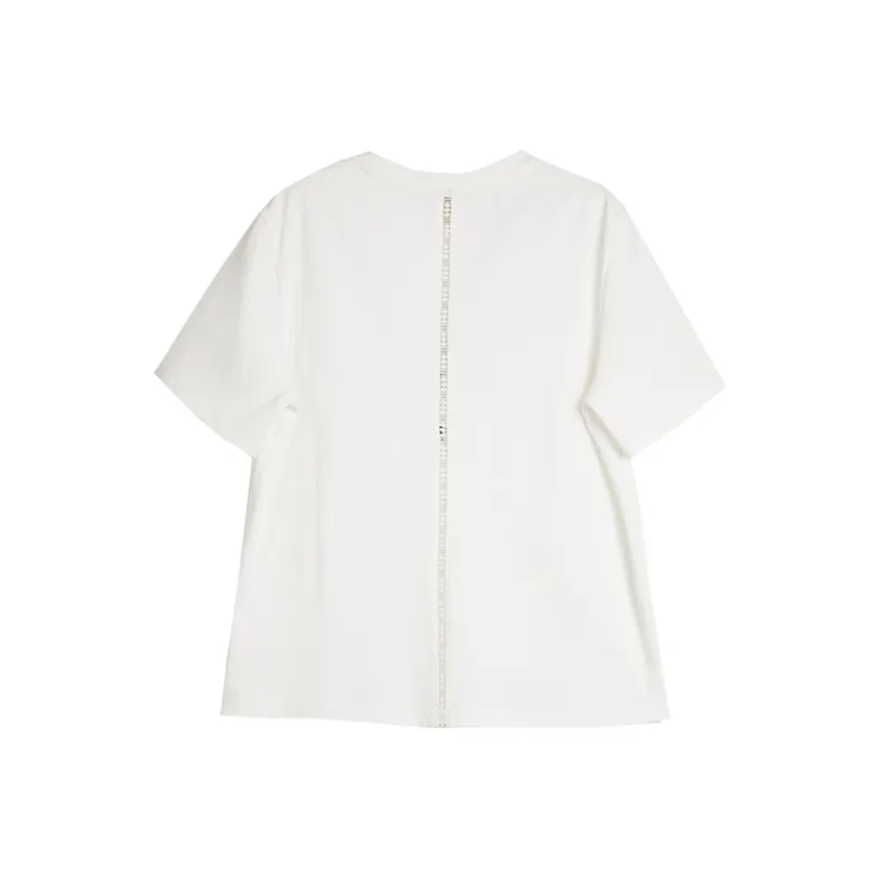 ELLE T Shirts Women's White-1