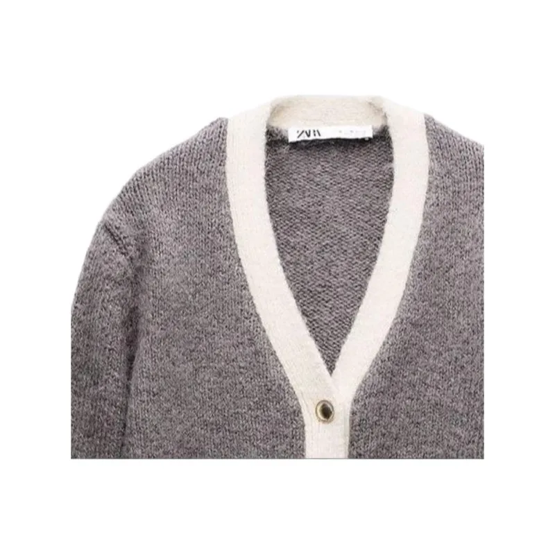ZARA Knitwear Women's Gray-3