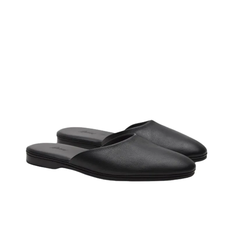 BRIONI Wrap toe Slippers Women's Black-2