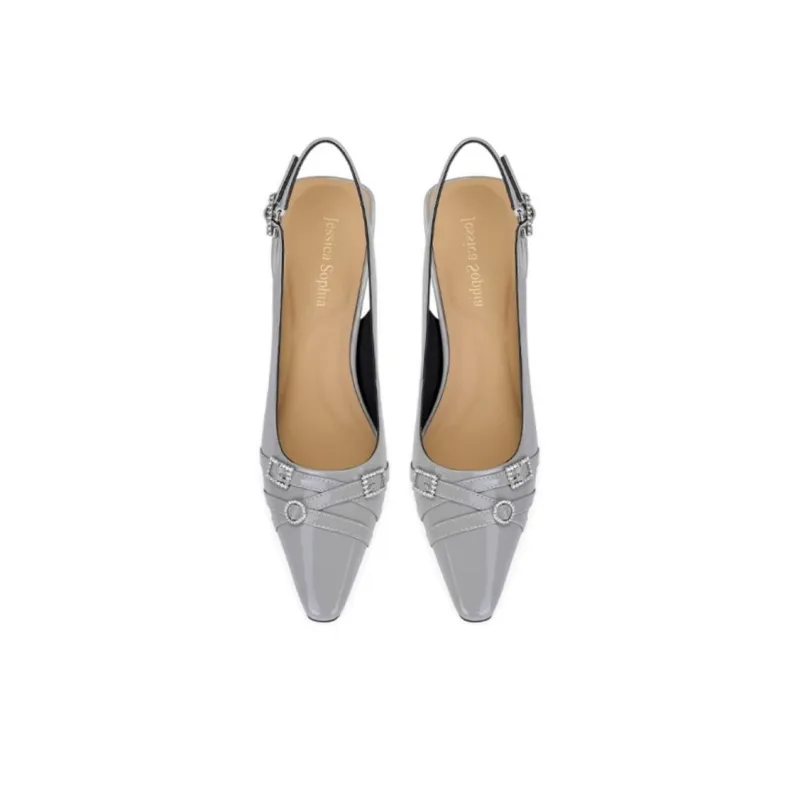 JESSICA SOPHIA Slim Heel High Heels 5cm Women's-4