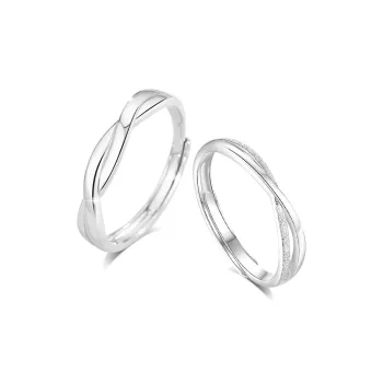 BLANK IN BLANK Sterling Silver Rings Unisex