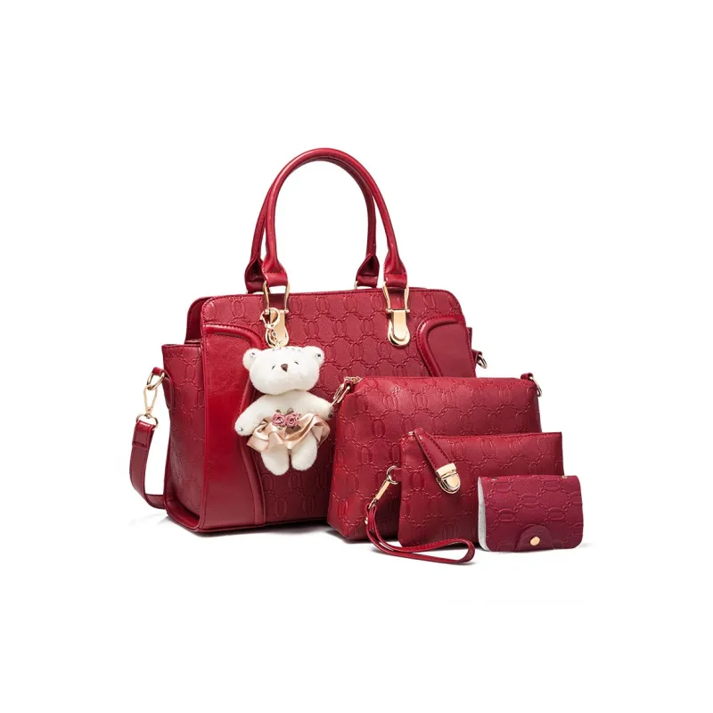 Bullrun Cow Leather Combo Set Women's Multicolor-7