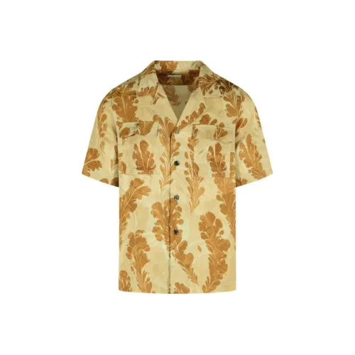 DRIES VAN NOTEN All Over Patterned Button Up Shirt