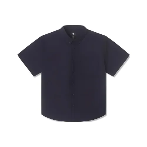 Converse Shirts Men Navy Blue