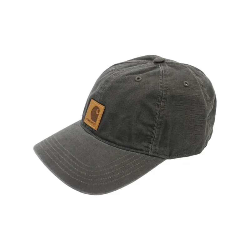 Carhartt Cotton Baseball Caps Men's Black Gray-2