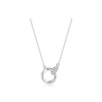 Modern Miracle Sterling Silver S999 Necklaces Unisex