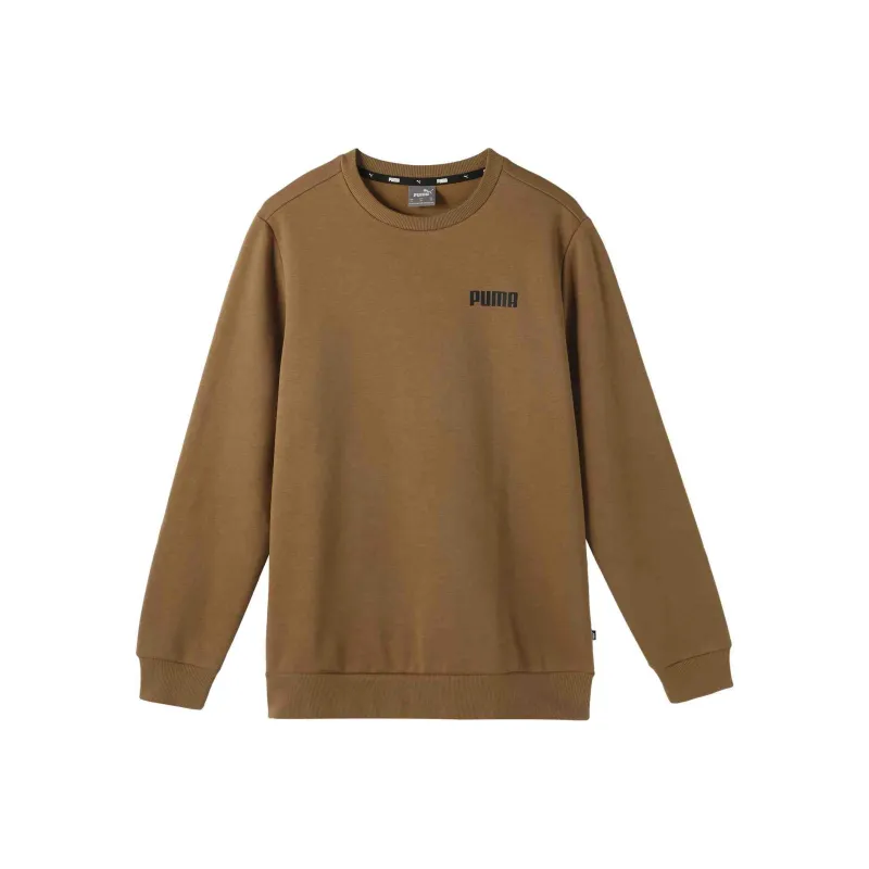 PUMA SS24 ESS CREW SWEAT FL Sweatshirt Men's Chocolate Bean-0
