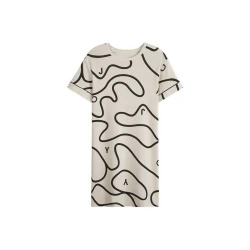 FENTENGCARE Nightgown Women's Khaki