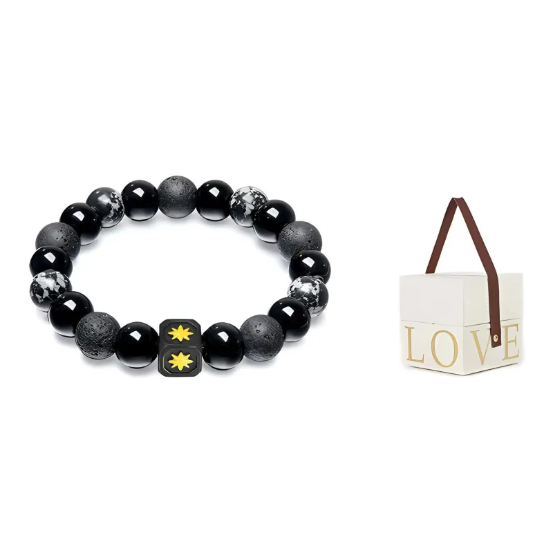 Asia Star Volcanic Stone Hand Accessory Unisex-3