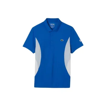 LACOSTE X Novak Djokovic Logo embroidered Polo Shirt