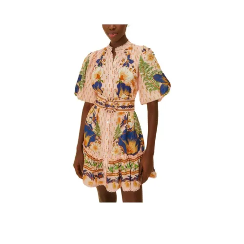 Farm Rio Dream Garden Mini Dress