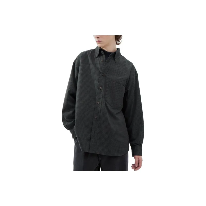 UNIQLO FW23 U Series Shirt Men's Sea Blue-0