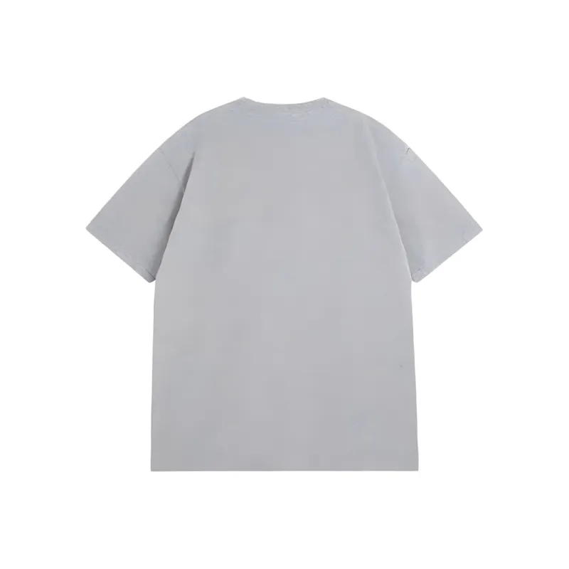 ABCMININ Set in Sleeve T Shirt Women's Gray-1