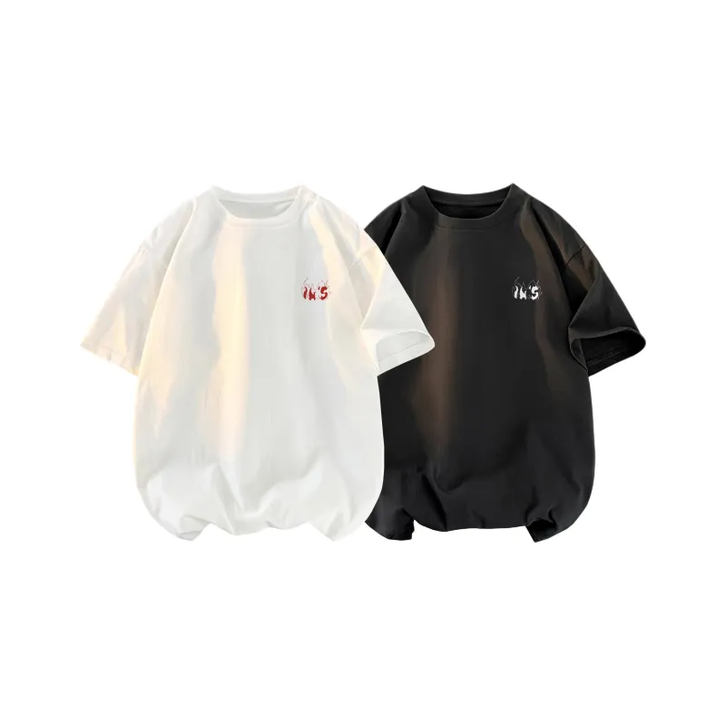 IN'S T Shirt Unisex Multicolor Heather Gray-18