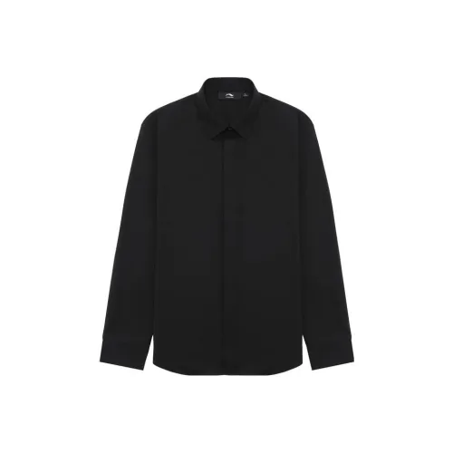 LI NING 1990 Commuter Series Shirt Men's Black