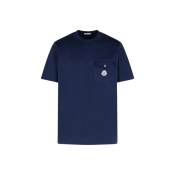 Moncler Pocket Detailed Crewneck T Shirt